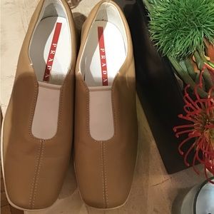 Authentic PRADA Slip-on Shoes.Size: 5